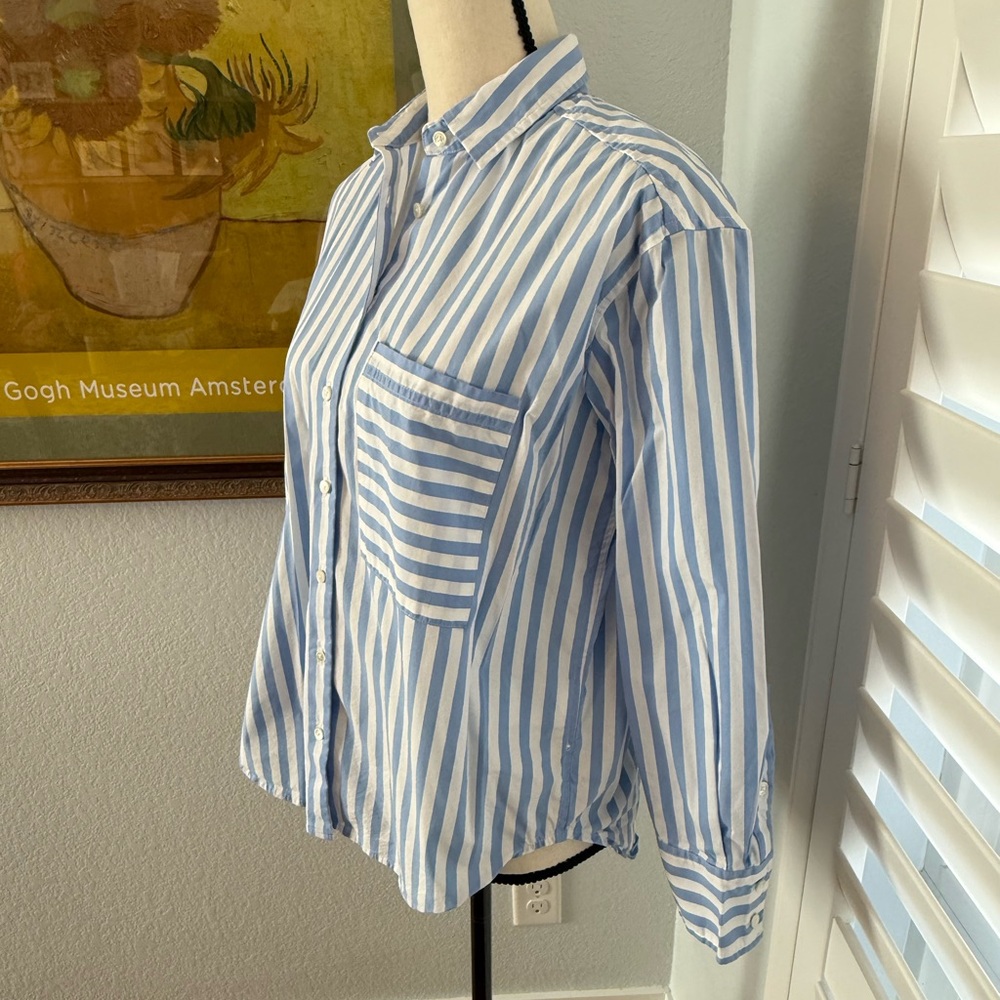 Striped button down shirt - Picture 3 of 5